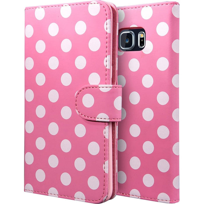 i-Blason Carrying Case (Wallet) Smartphone, Credit Card, ID Card - Pink, White