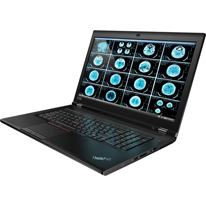 Lenovo ThinkPad P73 20QR000BUS 17.3" Mobile Workstation - 3840 x 2160 - Intel Core i7 9th Gen i7-9850H Hexa-core (6 Core) 2.60 GHz - 32 GB Total RAM - 512 GB SSD - Glossy Black