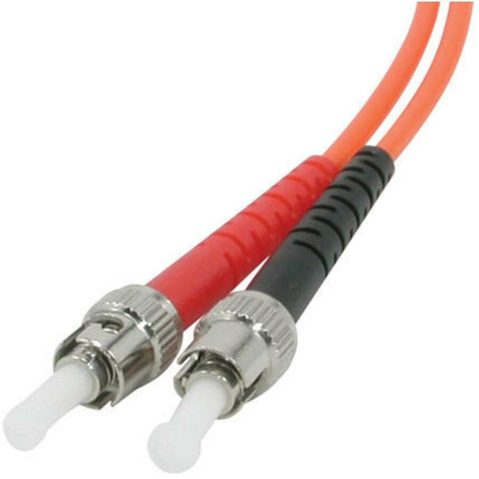 C2G-6m SC-ST 62.5/125 OM1 Duplex Multimode Fiber Optic Cable (Plenum-Rated) - Orange