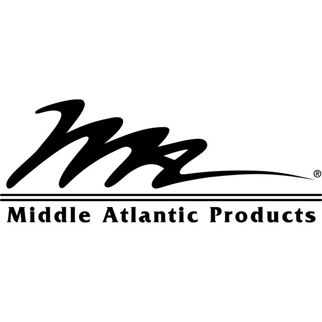 Middle Atlantic 12 Space 2 Bay Square TOP Outboard Rack, HM