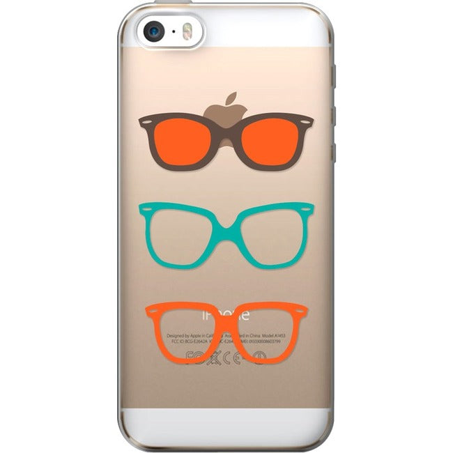 OTM Hipster Prints Clear Phone Case, Shades