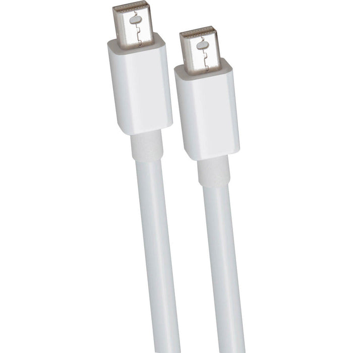 SYBA Multimedia Mini DisplayPort v1.2 to Mini DisplayPort 1.2 Cable, Male to Male - White