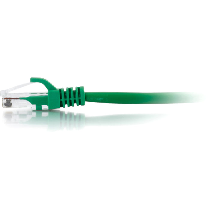 C2G-14ft Cat5e Snagless Unshielded (UTP) Network Patch Cable - Green