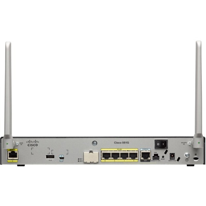 Cisco C881G-4G Ethernet, Cellular Wireless Router