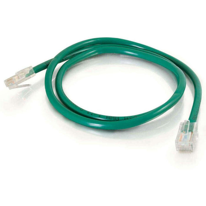 C2G-14ft Cat5e Non-Booted Unshielded (UTP) Network Patch Cable - Green