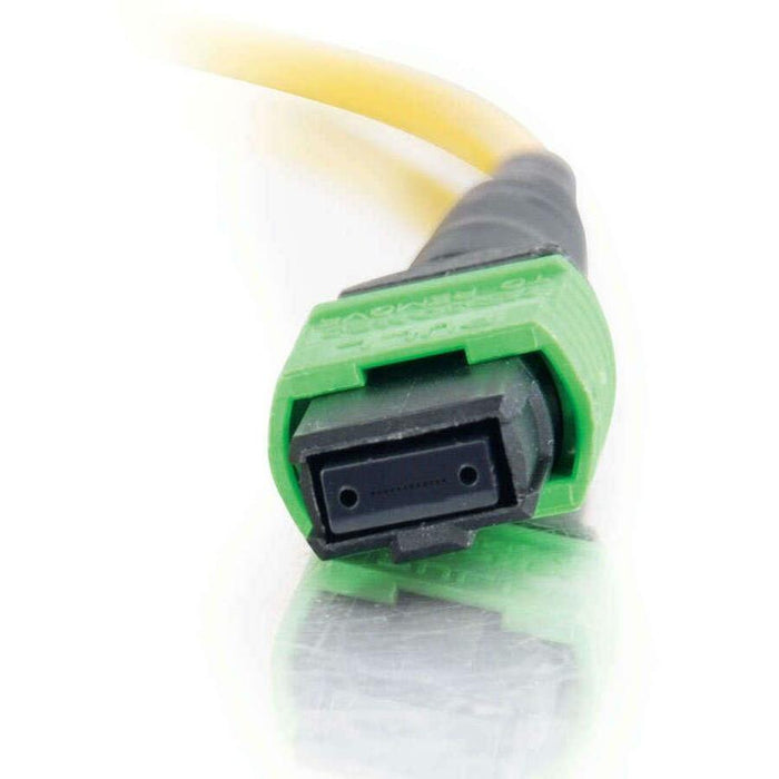 C2G-50m MTP 9/125 OS1 Singlemode LSZH PVC Fiber Optic Assembly Ribbon Cable - Yellow