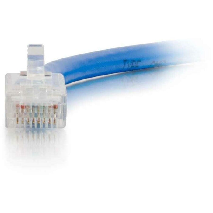 C2G-14ft Cat6 Non-Booted Unshielded (UTP) Network Patch Cable - Blue
