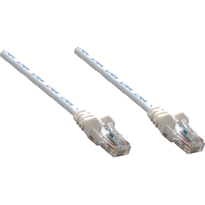 Intellinet Network Solutions Cat5e UTP Network Patch Cable, 100 ft (30 m), White
