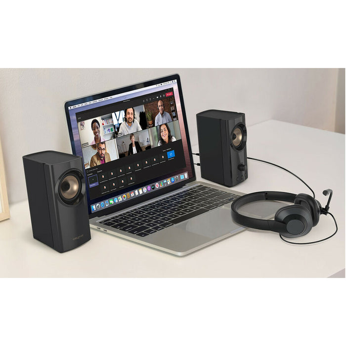 Creative T60 2.0 Bluetooth Speaker System - 30 W RMS - Black
