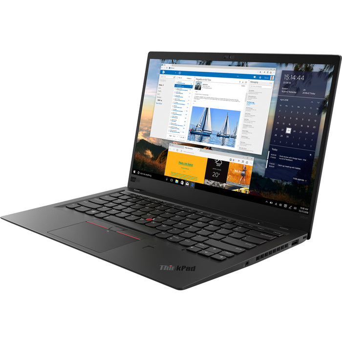 Lenovo ThinkPad X1 Carbon 6th Gen 20KGS1NB00 14" Touchscreen Ultrabook - 1920 x 1080 - Intel Core i7 8th Gen i7-8650U Quad-core (4 Core) 1.90 GHz - 16 GB Total RAM - 512 GB SSD - Black