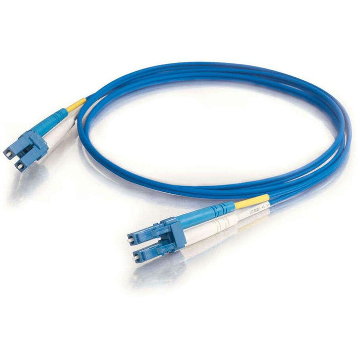 C2G-5m LC-LC 9/125 OS1 Duplex Singlemode Fiber Optic Cable (Plenum-Rated) - Blue