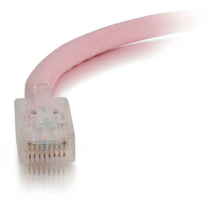 C2G-50ft Cat5e Non-Booted Unshielded (UTP) Network Patch Cable - Pink