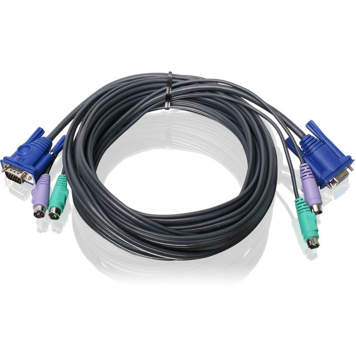 IOGEAR 16ft (5m) PS/2 VGA KVM Cable