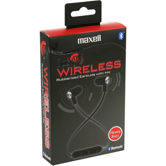 Maxell Bass 13 Wireless Earbuds with Mic