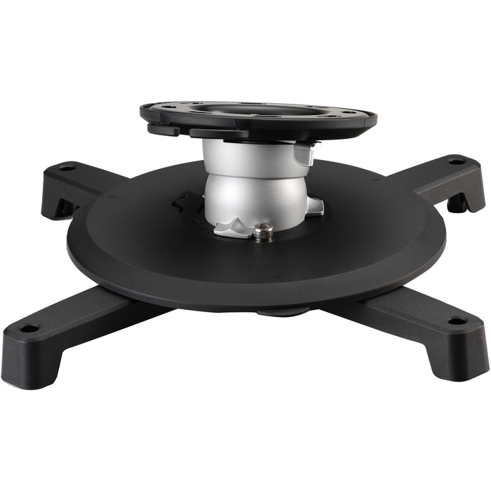 Amer Mounts Universal Ceiling Projector Mount - Black/Silver