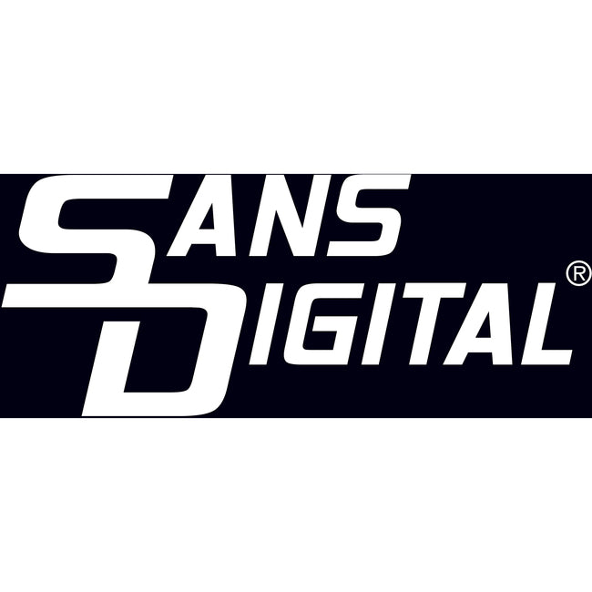 Sans Digital MobileSTOR MS12X6+B - 12 Bay SATA/SAS to 6G SAS Expander JBOD Enclosure (Black)