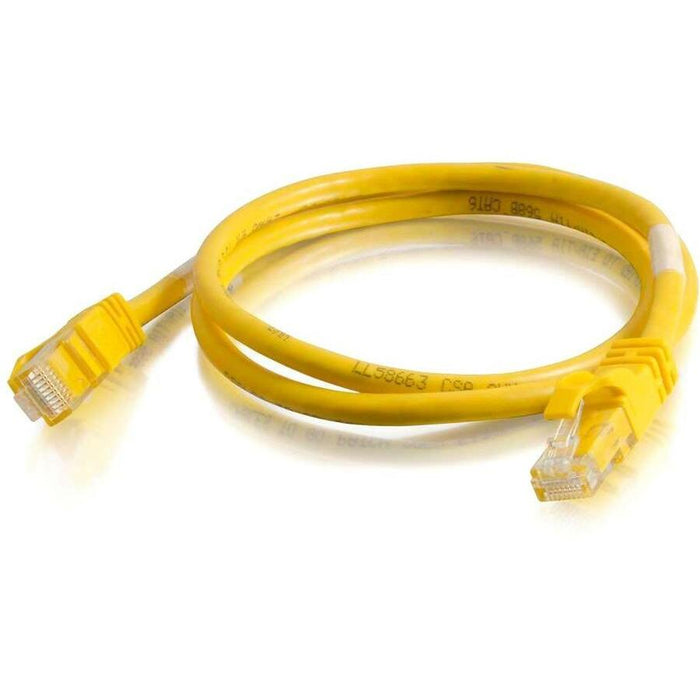 C2G-7ft Cat6 Snagless Crossover Unshielded (UTP) Network Patch Cable - Yellow