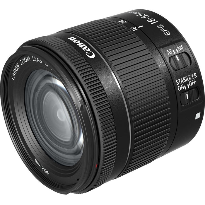 Canon - 18 mm to 55 mm - f/5.6 - Standard Zoom Lens for Canon EF-S