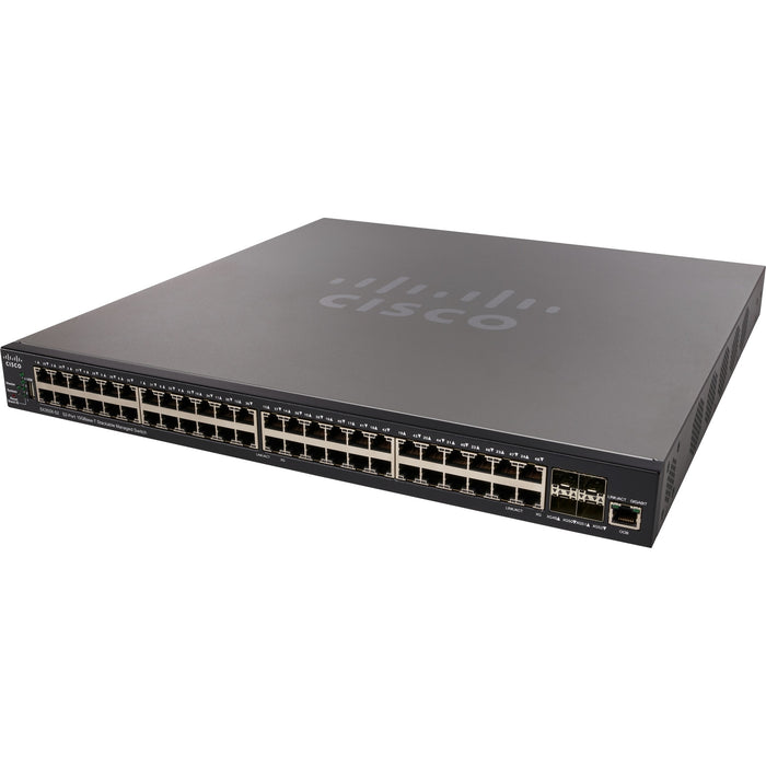 Cisco SX350X-52 52-Port 10GBase-T Stackable Managed Switch