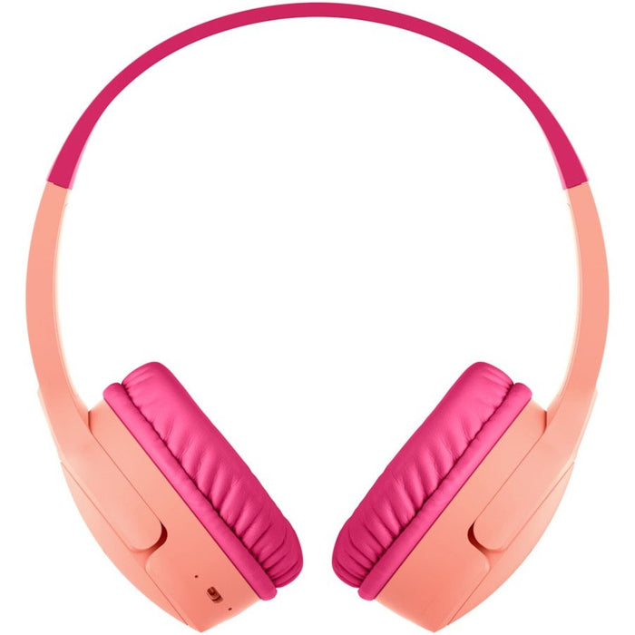 Belkin Wireless On-Ear Headphones for Kids AUD002btPK