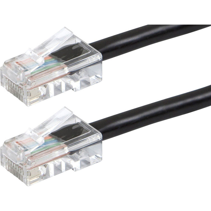 Monoprice ZEROboot Series Cat6 24AWG UTP Ethernet Network Patch Cable, 75ft Black