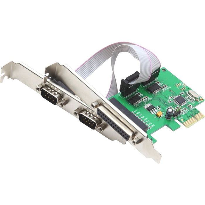 SYBA Multimedia 3-port (2x Serial; 1x Parallel) PCIe Serial/ Parallel Combo Controller Card