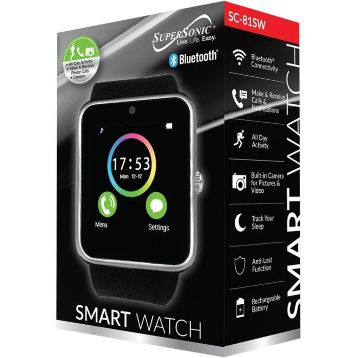 Supersonic Bluetooth Smart Watch