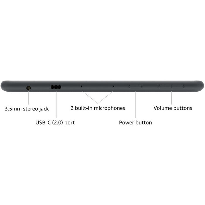 Amazon Fire HD 10 Plus (11th Generation) Tablet - 10.1" Full HD - Octa-core (8 Core) 2 GHz - 4 GB RAM - 64 GB SSD - Fire OS 7 - Slate
