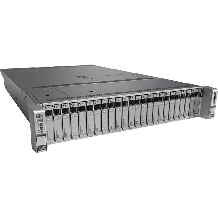 Cisco C240 M4 2U Rack Server - 2 x Intel Xeon E5-2620 v3 2.40 GHz - 16 GB RAM - 12Gb/s SAS, Serial Attached SCSI (SAS), Serial ATA Controller