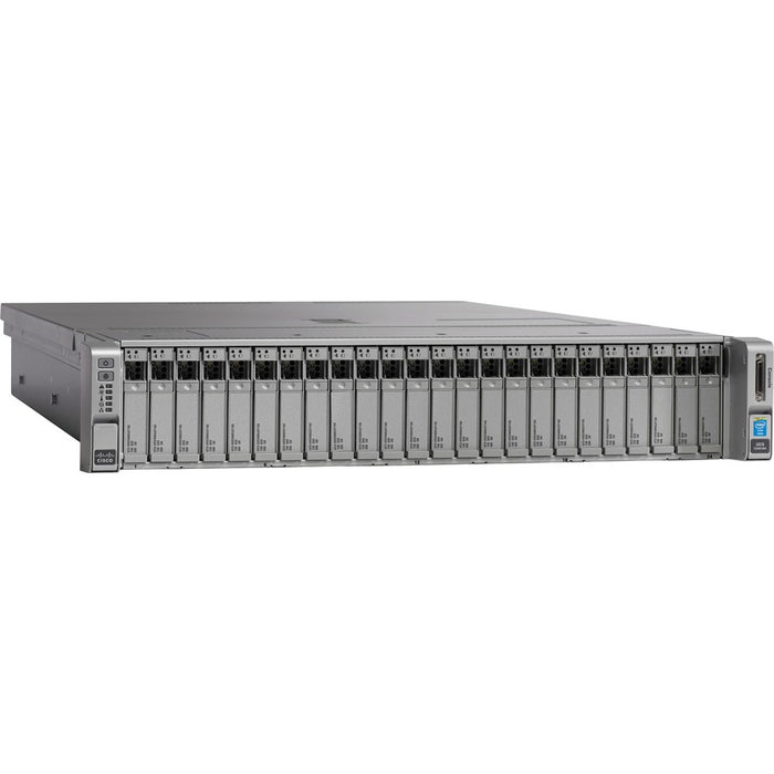 Cisco C240 M4 2U Rack Server - 2 x Intel Xeon E5-2620 v3 2.40 GHz - 16 GB RAM - 12Gb/s SAS, Serial Attached SCSI (SAS), Serial ATA Controller
