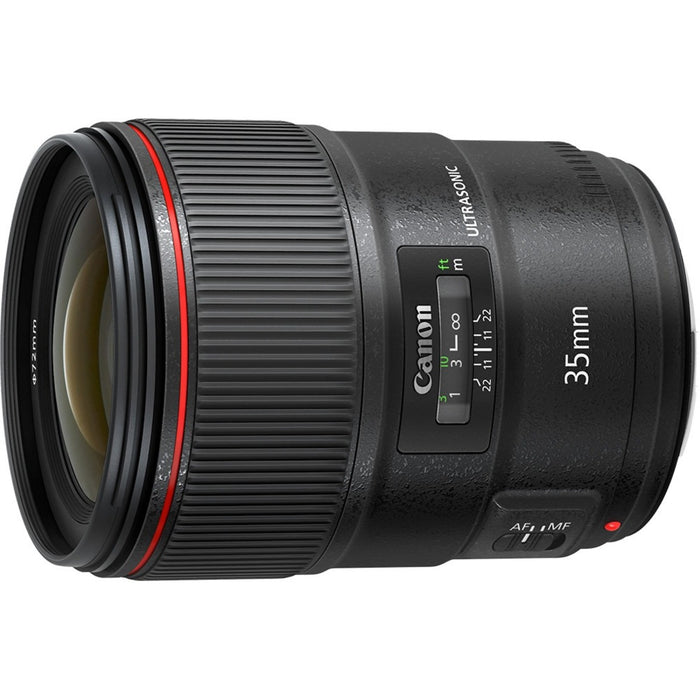 Canon - 35 mm - f/1.4 - Wide Angle Fixed Lens for Canon EF