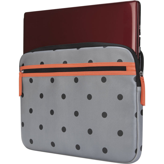 Targus Art TSS999GL Carrying Case (Sleeve) for 16" Notebook - Gray, Salmon