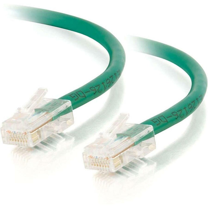 C2G-5ft Cat5e Non-Booted Crossover Unshielded (UTP) Network Patch Cable - Green