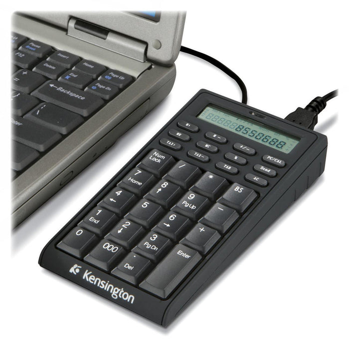 Kensington 72274 Notebook Keypad/Calculator with USB Hub - PC & MAC Compatible