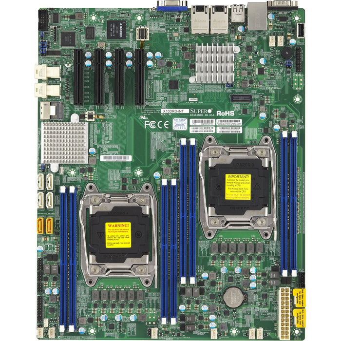 Supermicro X10DRD-L Desktop Motherboard - Intel C612 Chipset - Socket LGA 2011-v3 - Extended ATX