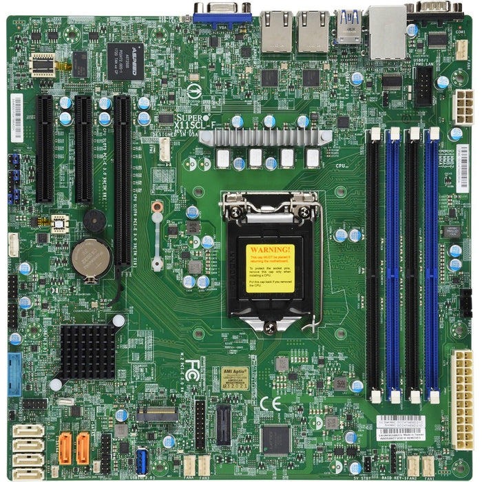Supermicro X11SCL-F Server Motherboard - Intel C242 Chipset - Socket H4 LGA-1151 - Micro ATX