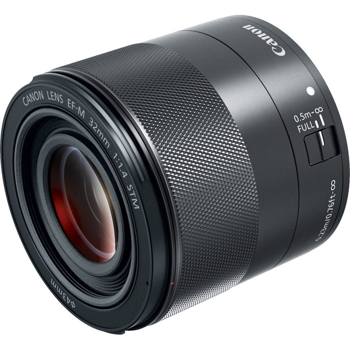Canon - 32 mm - f/1.4 - Wide Angle Fixed Lens for Canon EF-M