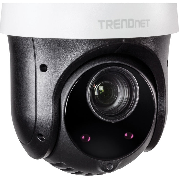 TRENDnet Indoor Outdoor 2MP 1080p PoE+ IR PTZ Speed Dome Network Camera, 20x Optical Zoom, Auto-Focus, Auto-Iris, IP66 Housing, Night Vision Up To 100m (328 ft.), White, TV-IP440PI