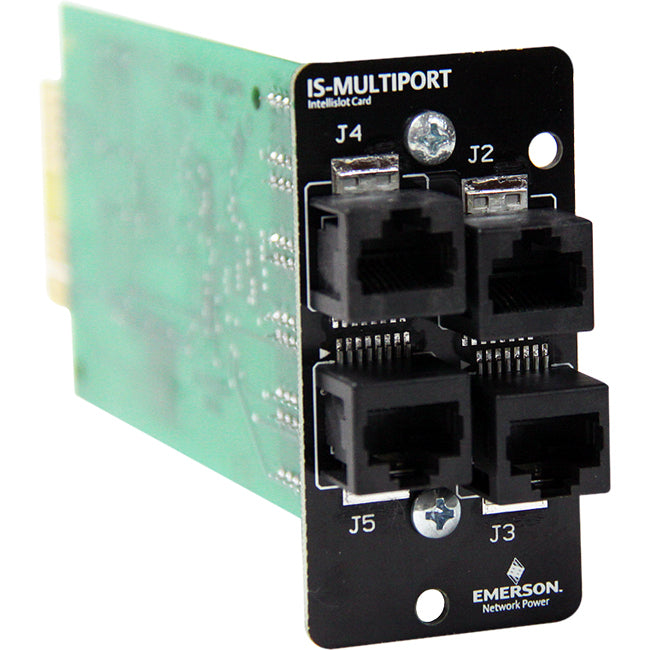 Vertiv Liebert IntelliSlot MultiPort Card Multiplexing Device to Enable UPS Monitoring and Shutdown Communications