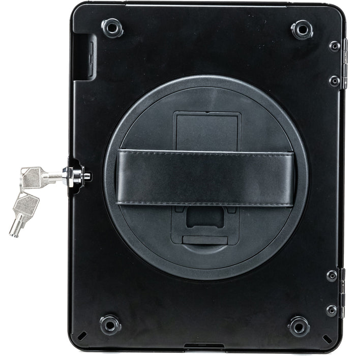 CTA Digital Kickstand Handgrip Case for iPad with Security Enclosure Jacket
