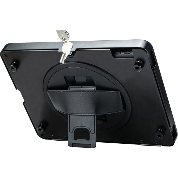 CTA Digital Kickstand Handgrip Case for iPad with Security Enclosure Jacket