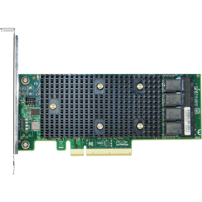 Intel Tri-Mode PCIe/SAS/SATA Storage Controller Adapter, 16 Internal Ports