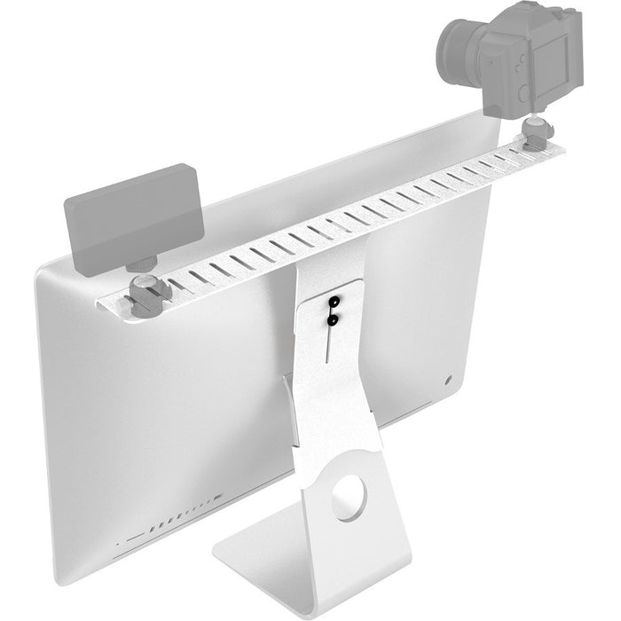 Heckler Design Mounting Shelf for Camera, Light, Microphone, Tripod Head - White