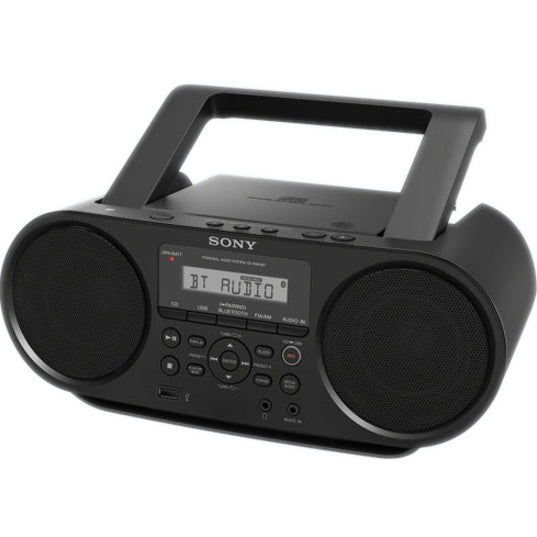 Sony CD Boombox with Bluetooth ZS-RS60BT