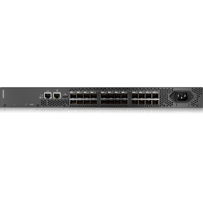 Lenovo B300, 8 Ports Activated w/ 8Gb SWL SFPs, 1 PS, Rail Kit