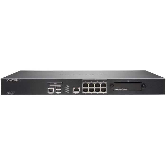 SonicWall NSA 2600 Network Security/Firewall Appliance
