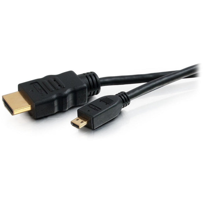 C2G 0.5m High Speed HDMI to Micro HDMI Cable with Ethernet - 4K 30Hz (1.5ft)