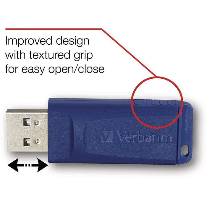 Verbatim 2GB USB Flash Drive - Blue