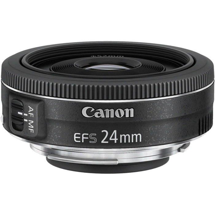 Canon - 24 mm - f/2.8 - Wide Angle Fixed Lens for Canon EF-S