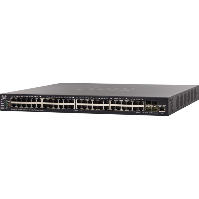 Cisco SX550X-52 52-Port 10GBase-T Stackable Managed Switch